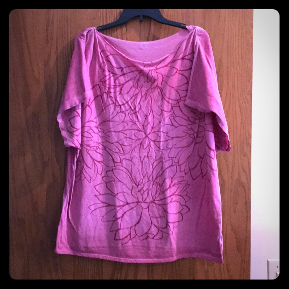 a.n.a dolman short sleeve top